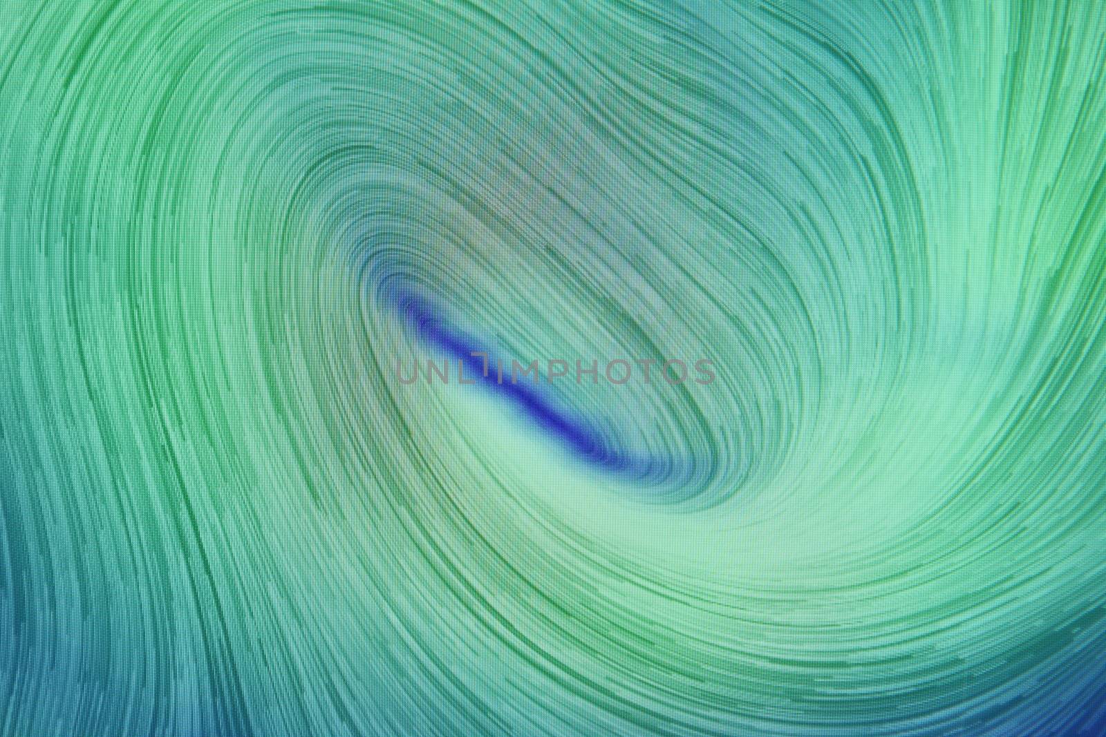 Satellite view of a sea