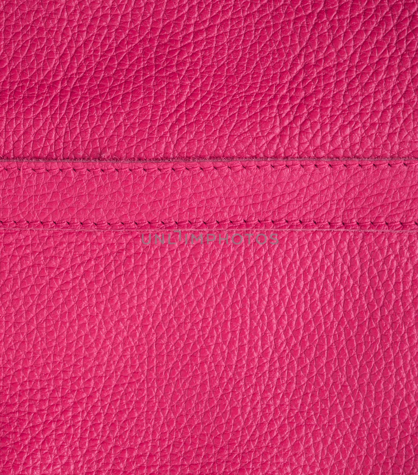 natural bright pink cowhide texture, full frame, scarlet color, close up