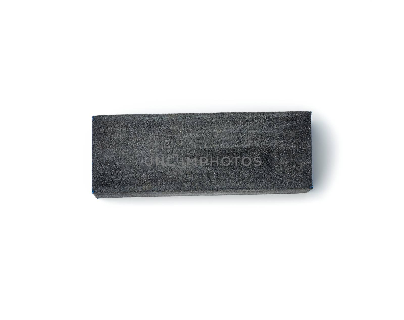 used black nail file nail bar isolated on white background by ndanko