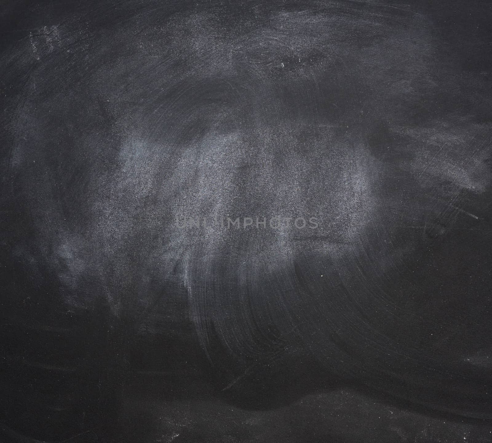 empty black chalk board, place for an inscription, close up