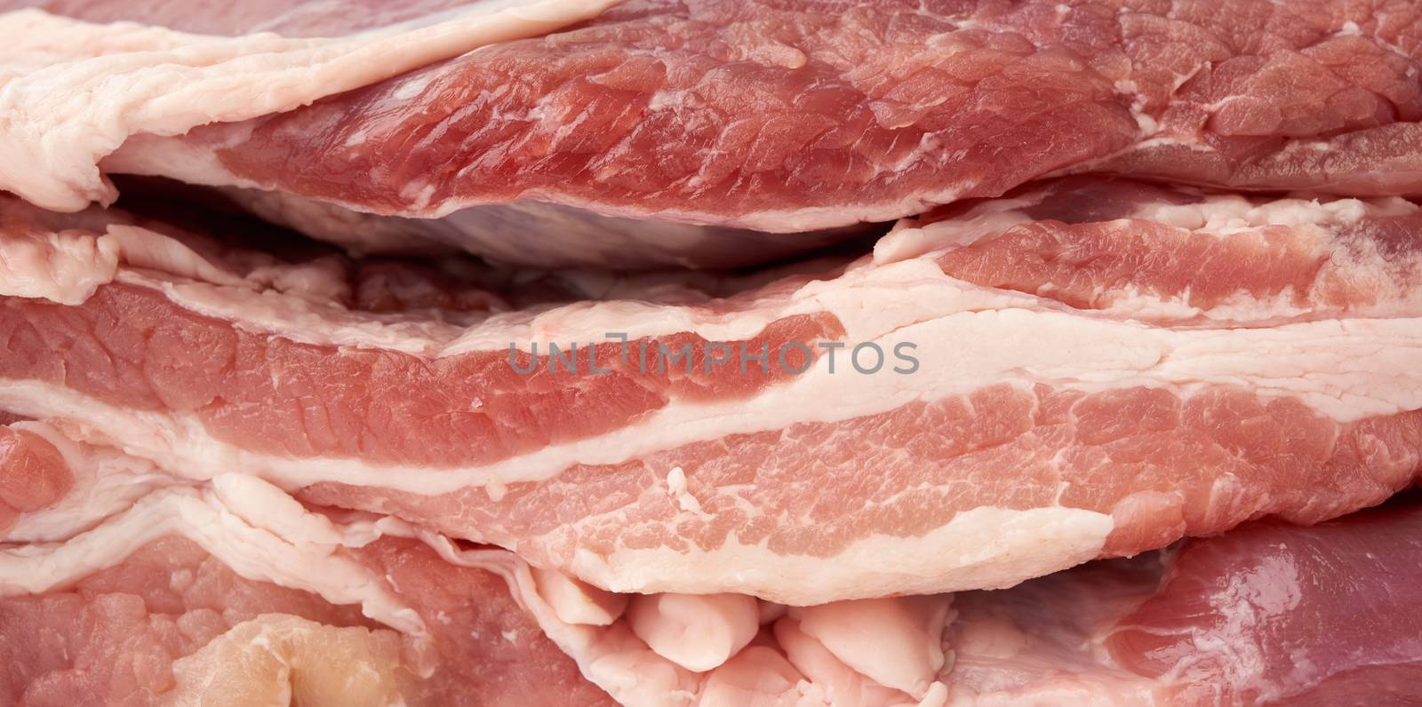 raw pork texture, tenderloin with bacon, bacon by ndanko