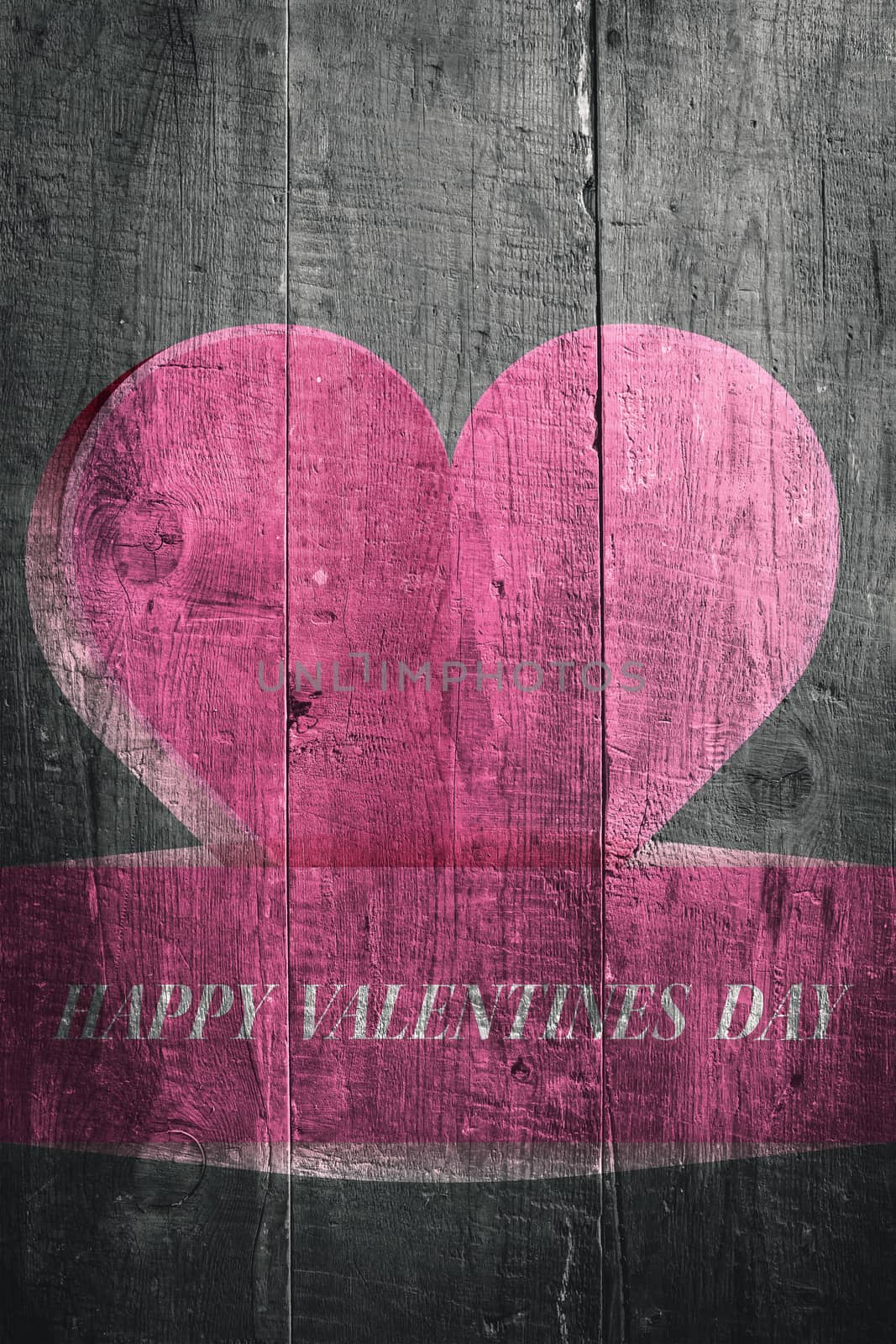 Composite image of valentines message by Wavebreakmedia