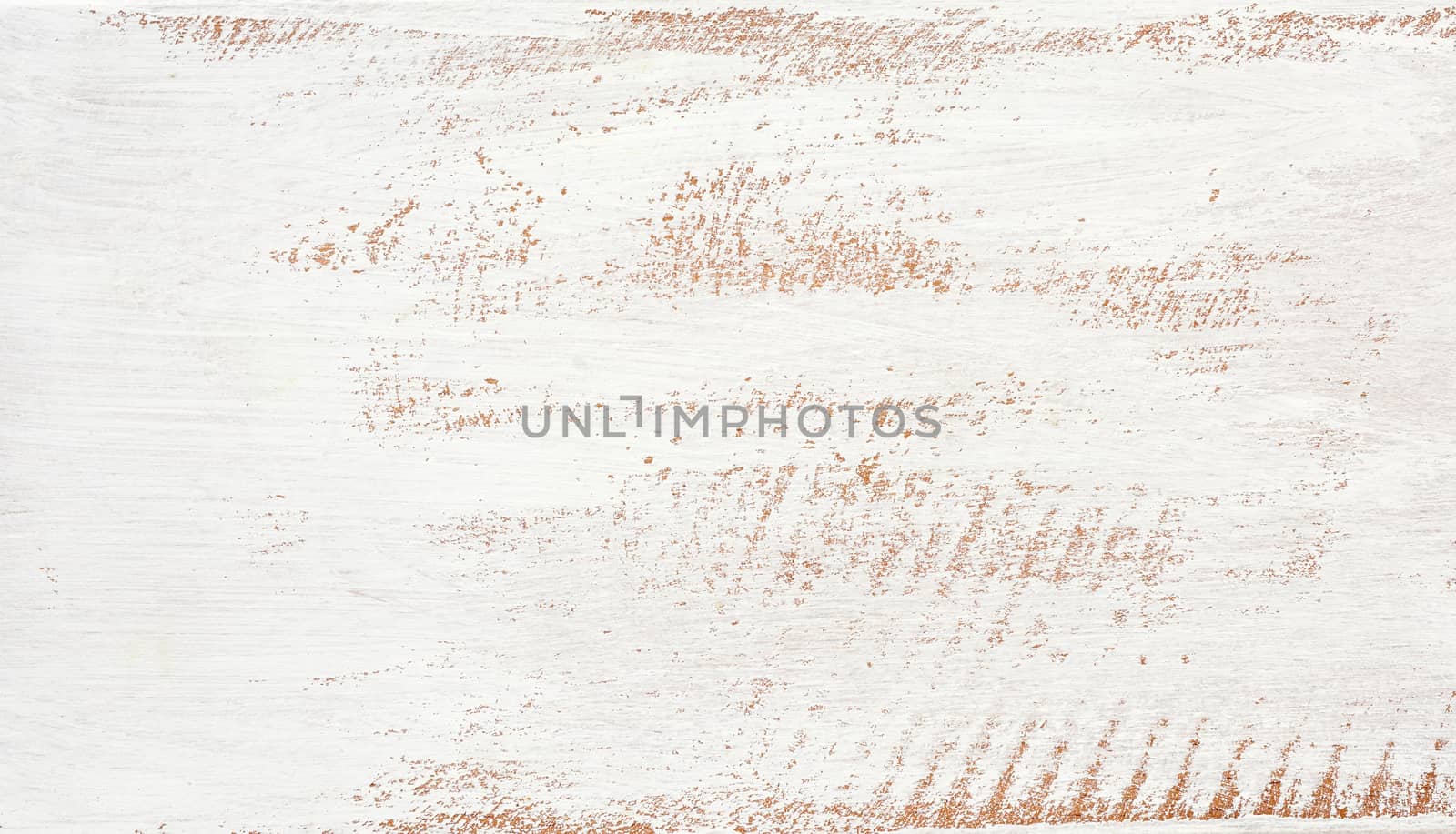 wood texture with shabby white paint, full frame, close up