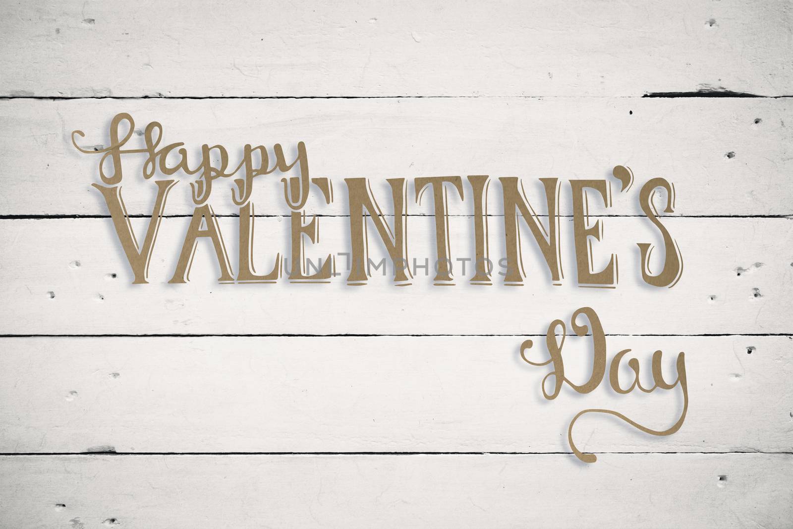 Composite image of valentines message by Wavebreakmedia
