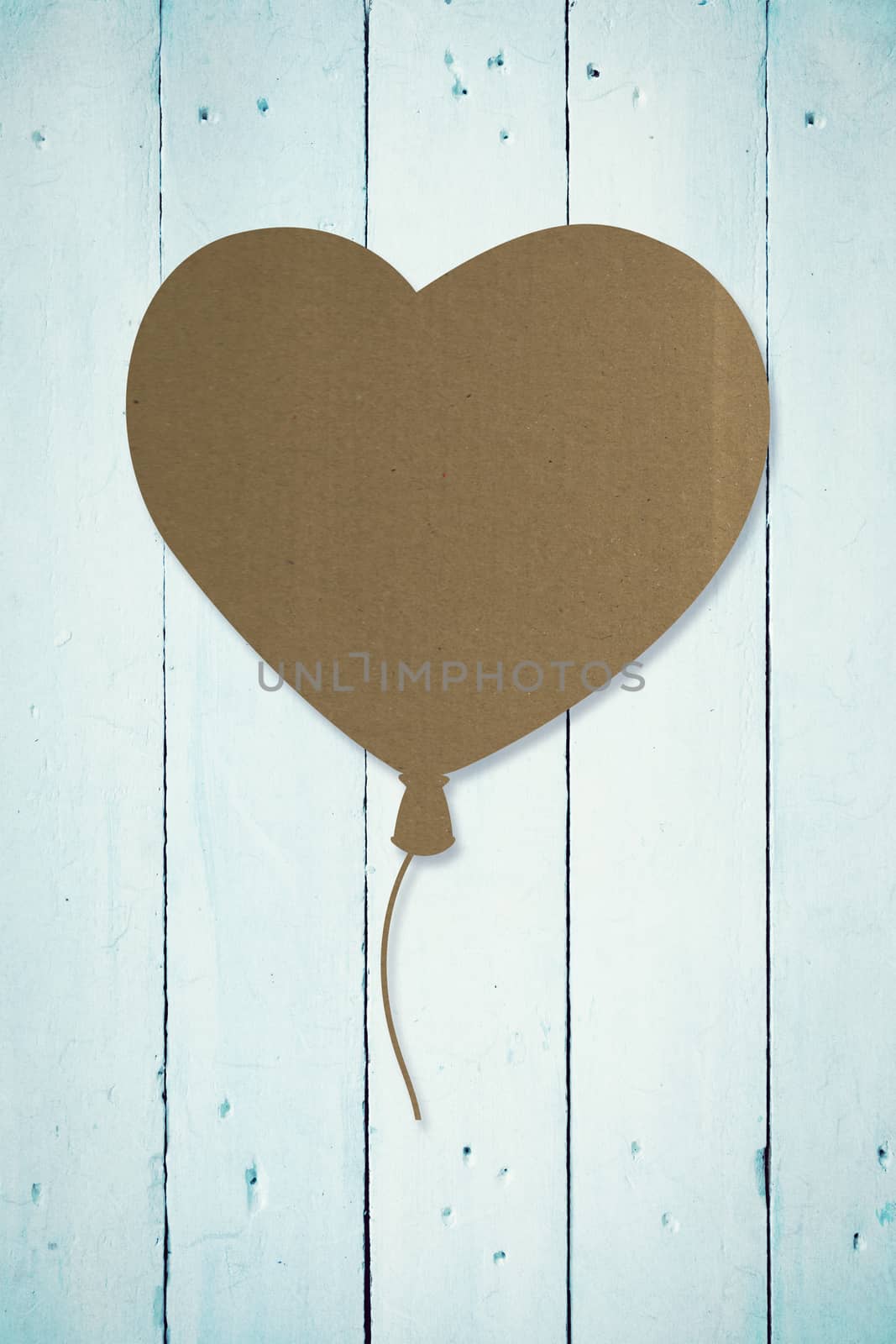 Composite image of heart balloon by Wavebreakmedia