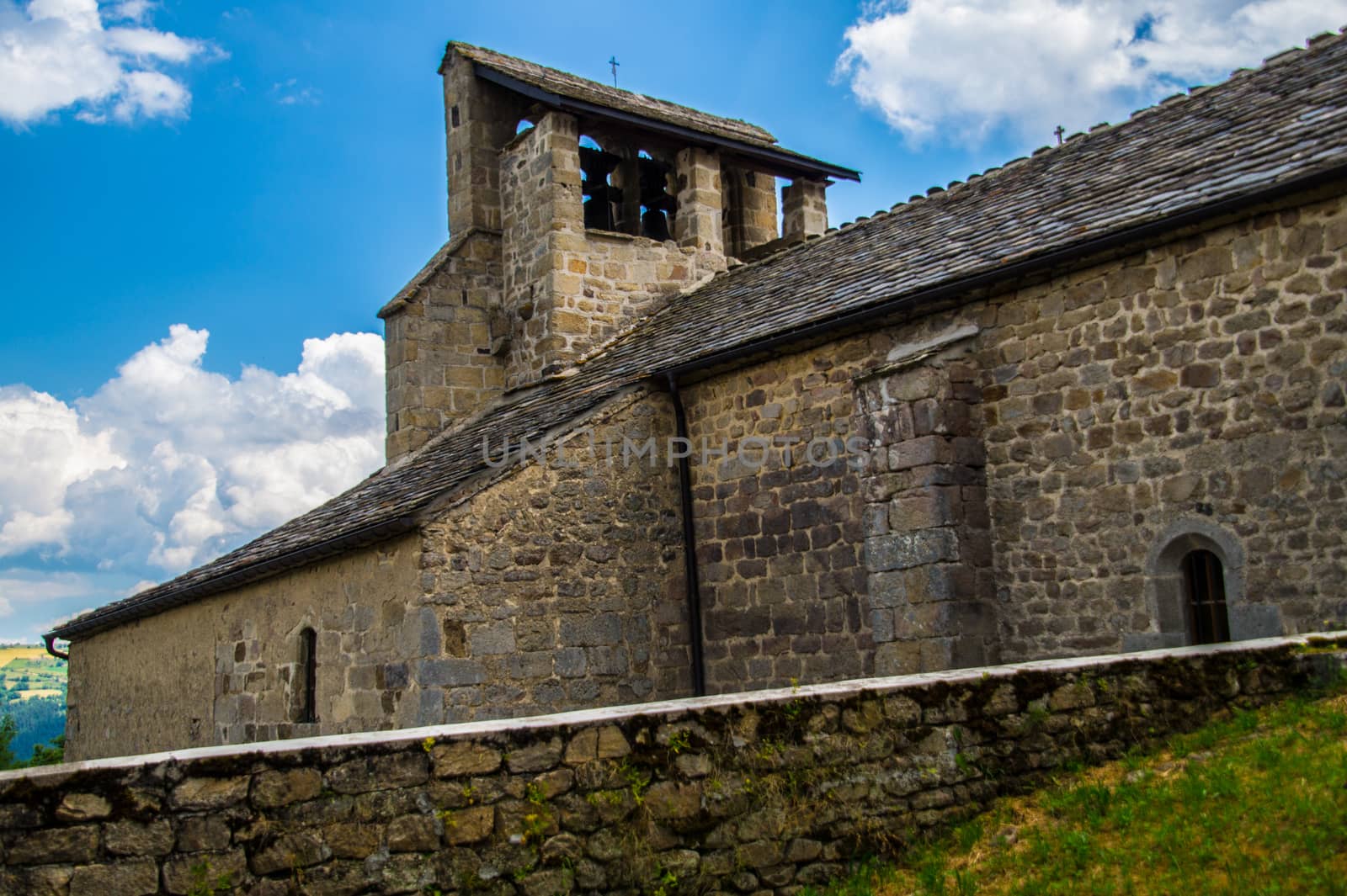 massif of the daisy in lozere