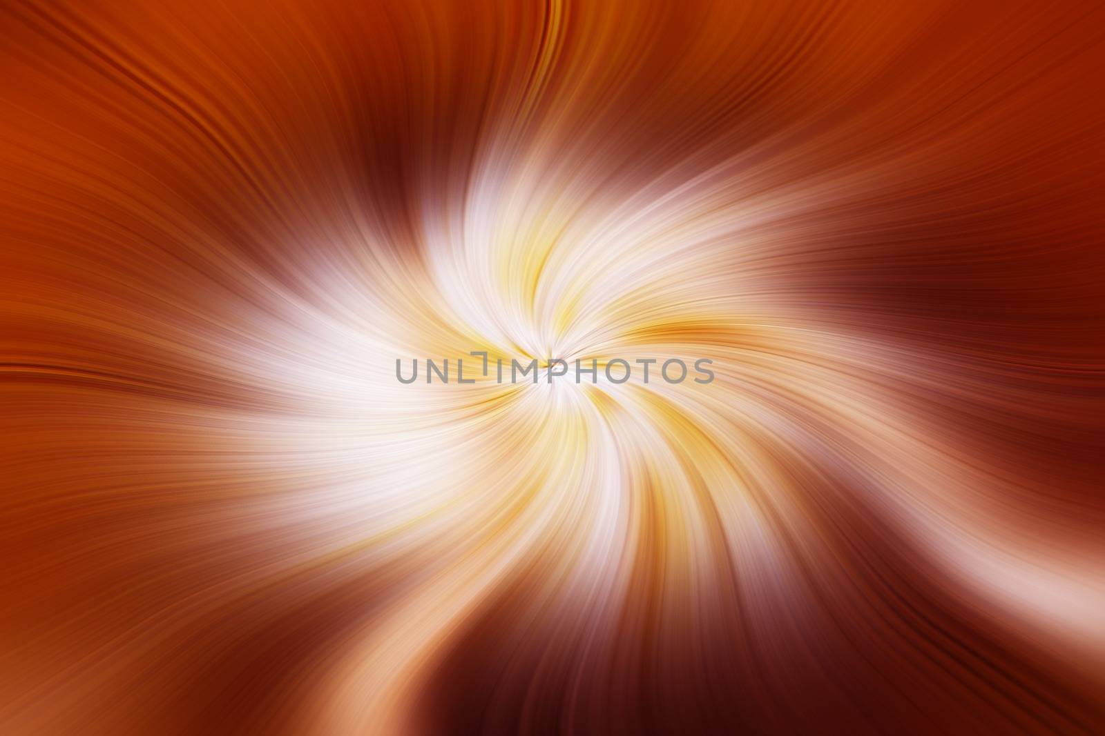 Abstract image with colored twirl
