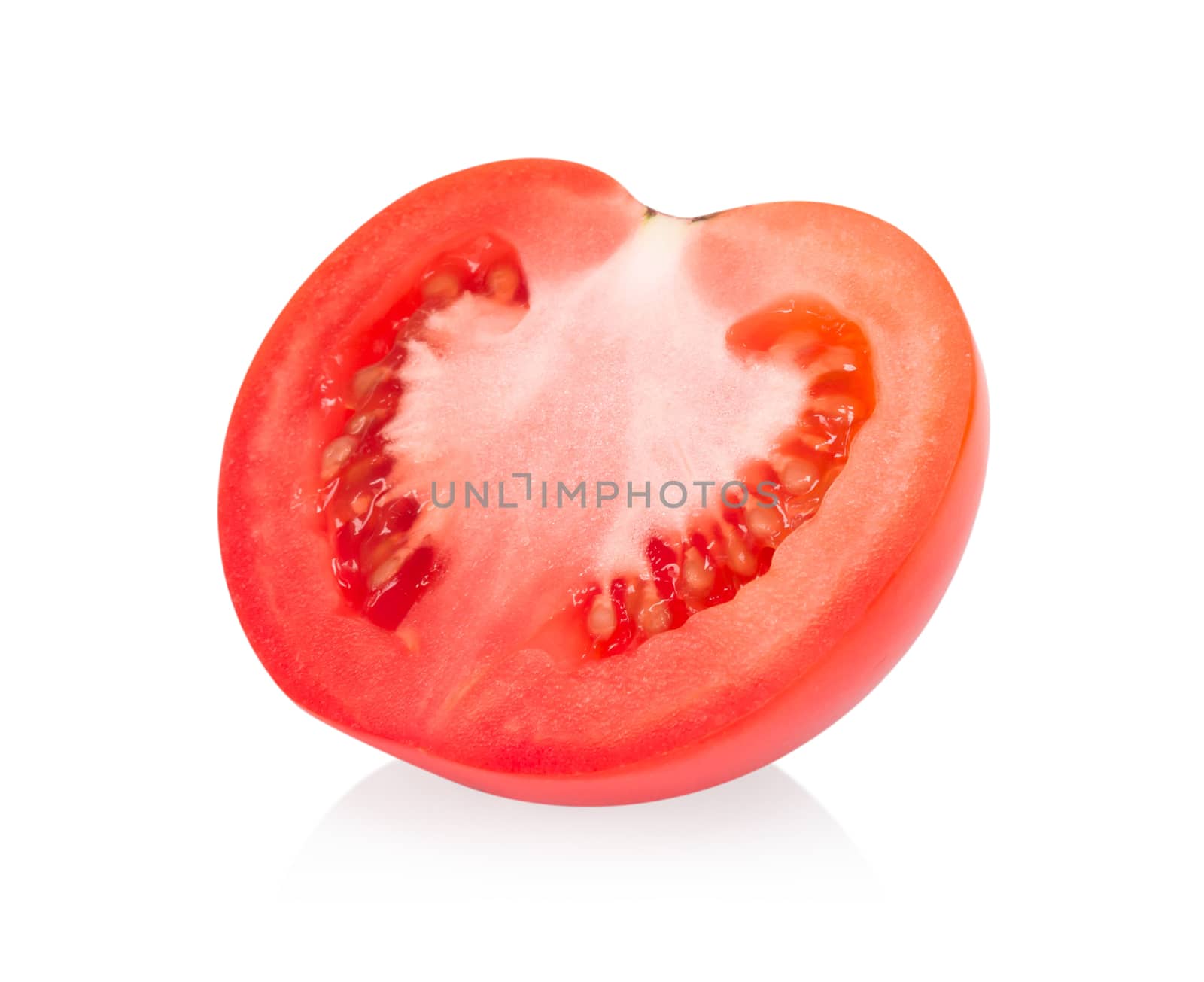 Fresh tomatoe isolated on white background, Raw food