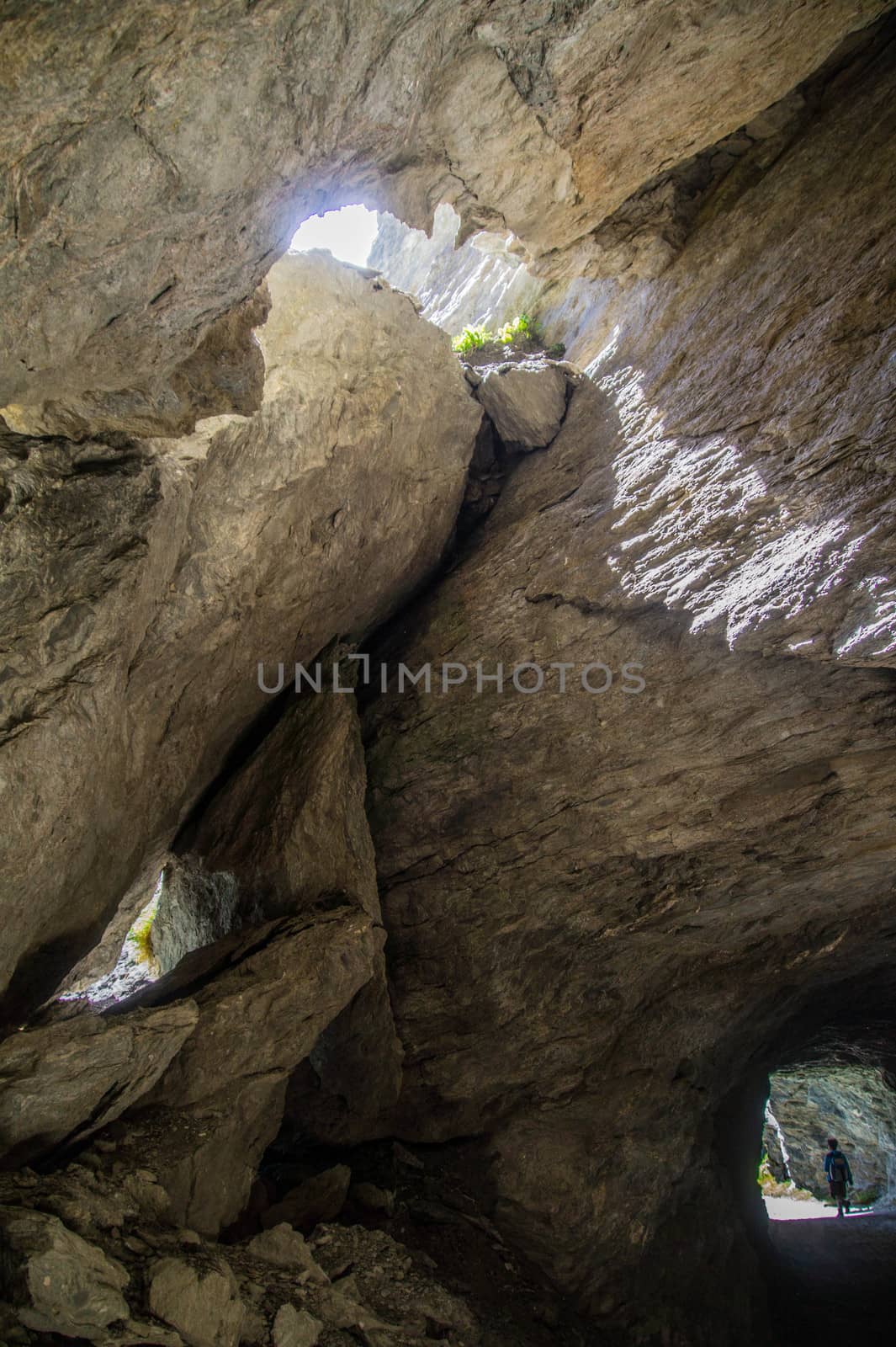 tunnel in the Swiss Alps