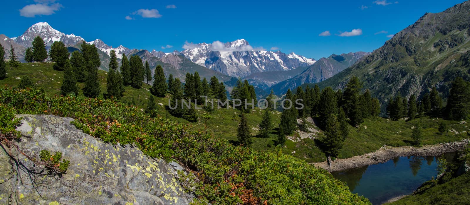 lake of thuilette,la thuile,val d'aoste,italy by bertrand