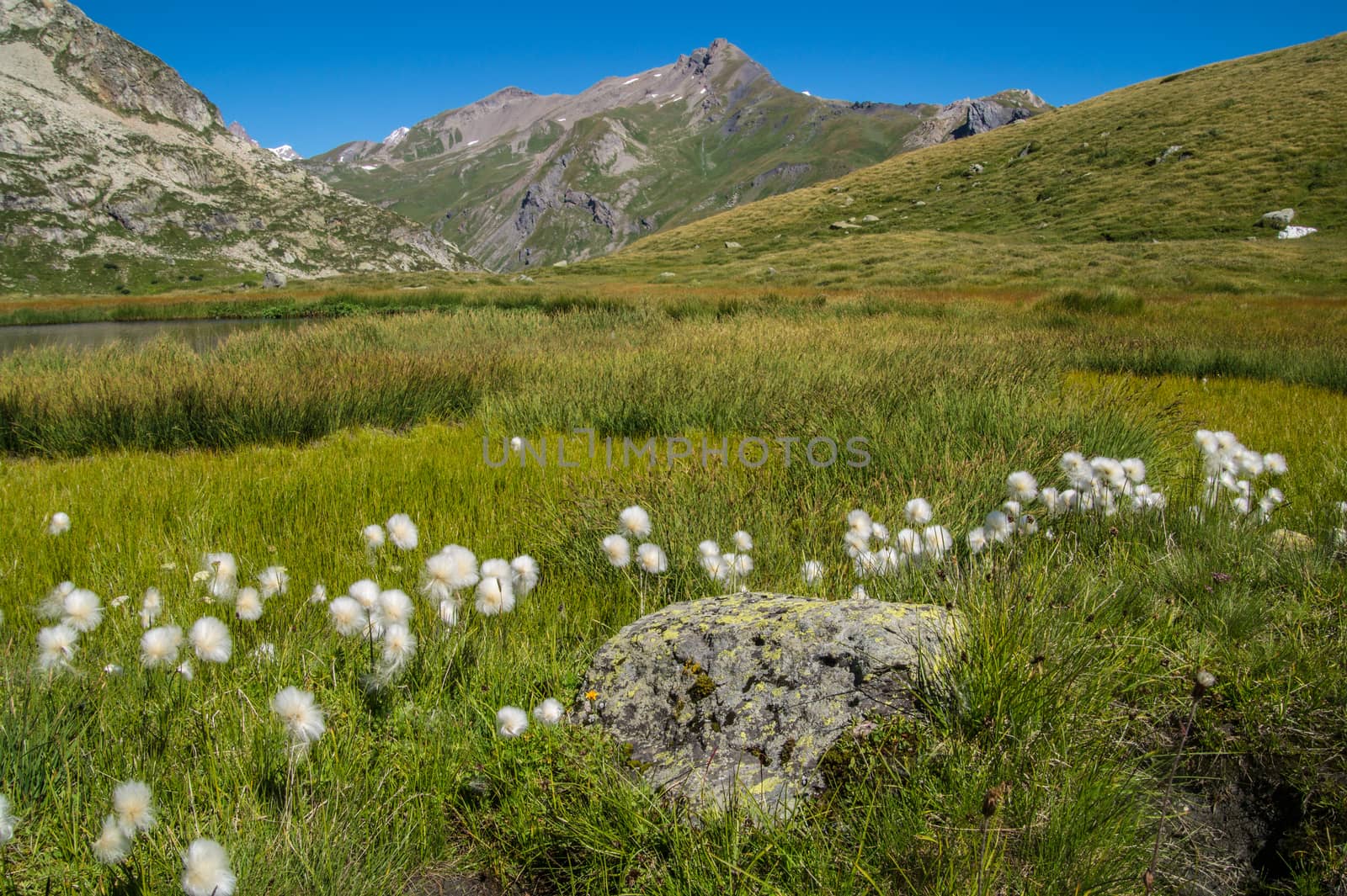 lake verney,petit saint bernard,val d'aoste,italy
