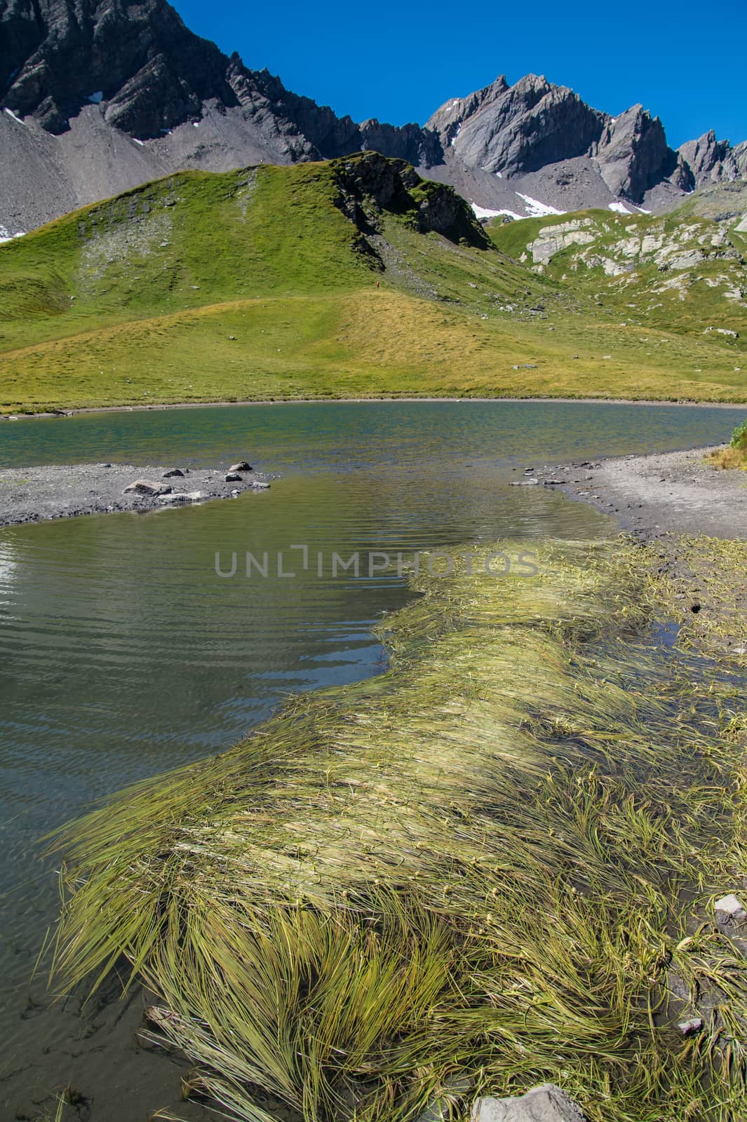 lake verney,petit saint bernard,val d'aoste,italy