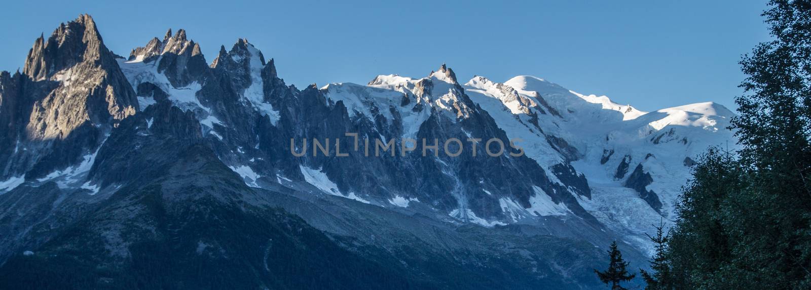 massif of mont blanc,chamonix,haute savoie,france by bertrand
