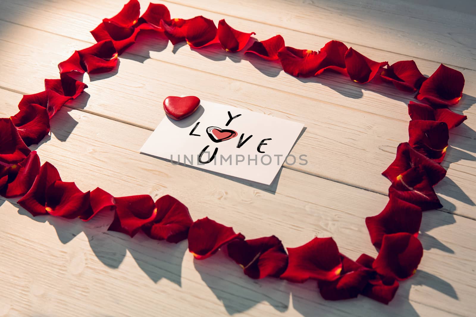Composite image of cute valentines message by Wavebreakmedia