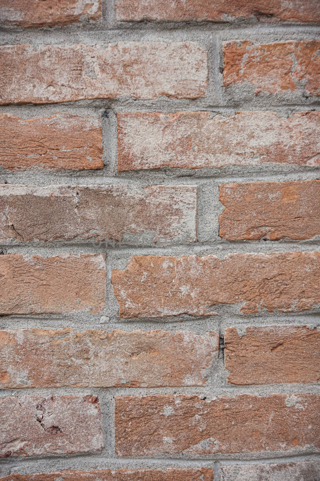 Brick texture detail, image in high resolution and with high level of detail