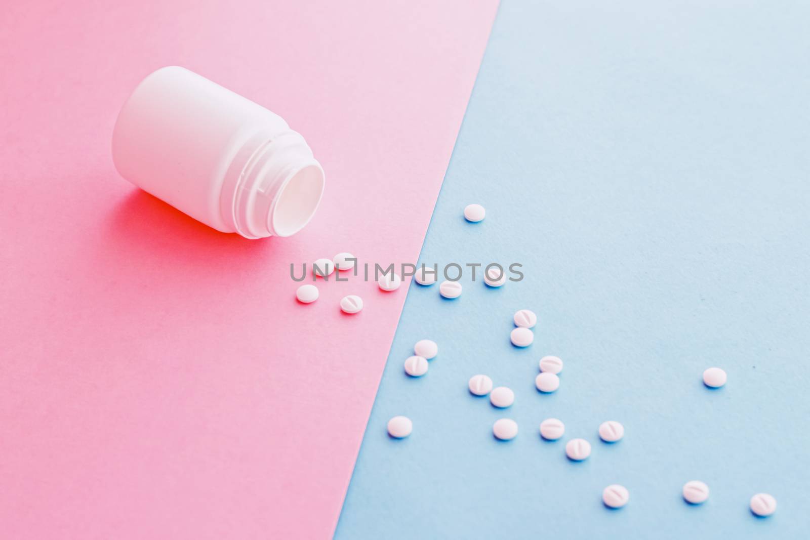 Medical pills and drugs, medicine for health care and clinical therapy