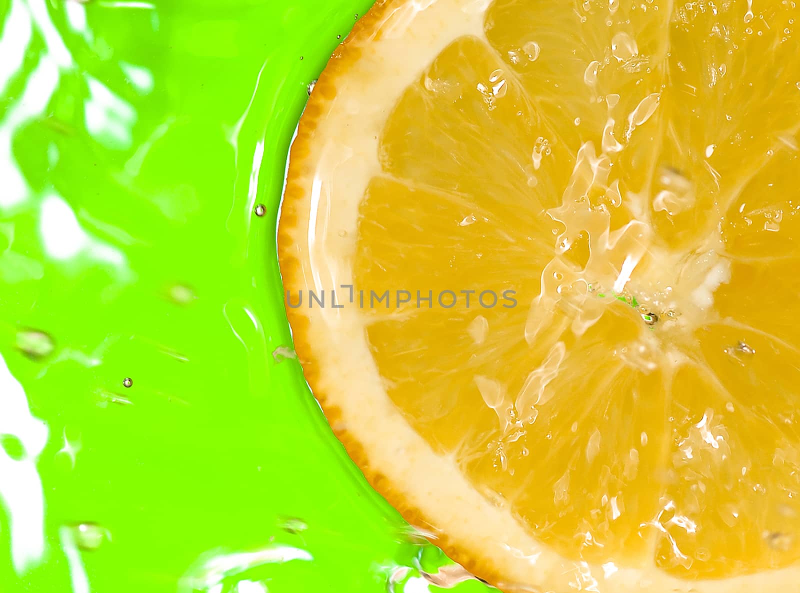 slice of orange, close-up by A_Karim