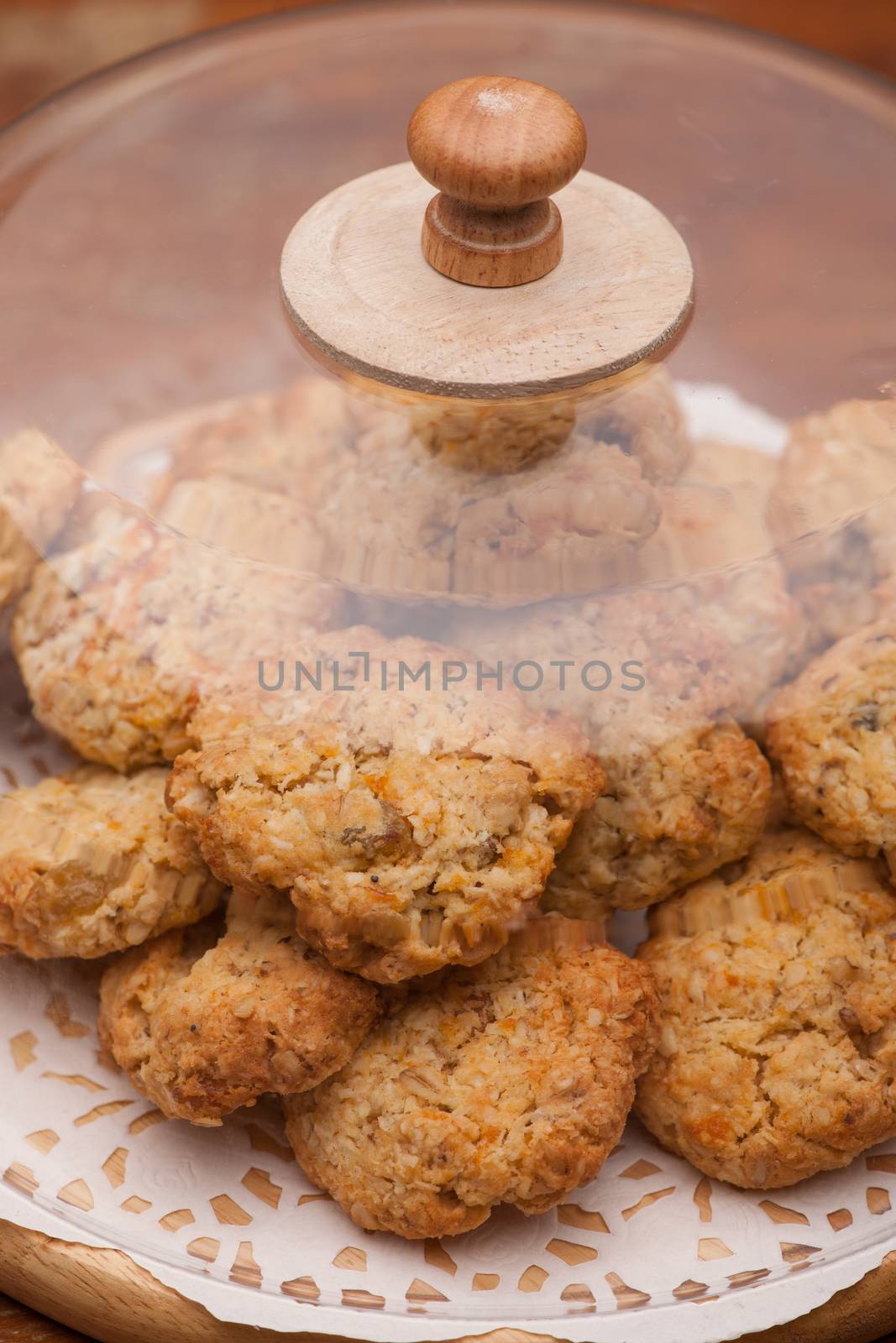 oatmeal cookies in a sealed container by A_Karim