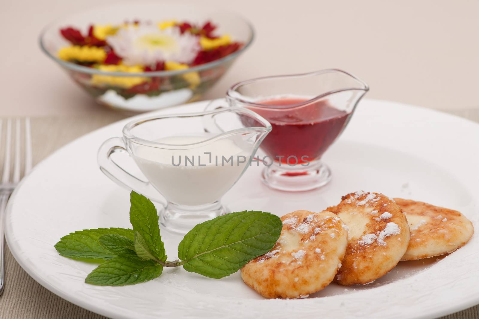 breakfast served with toast and fried bread by A_Karim