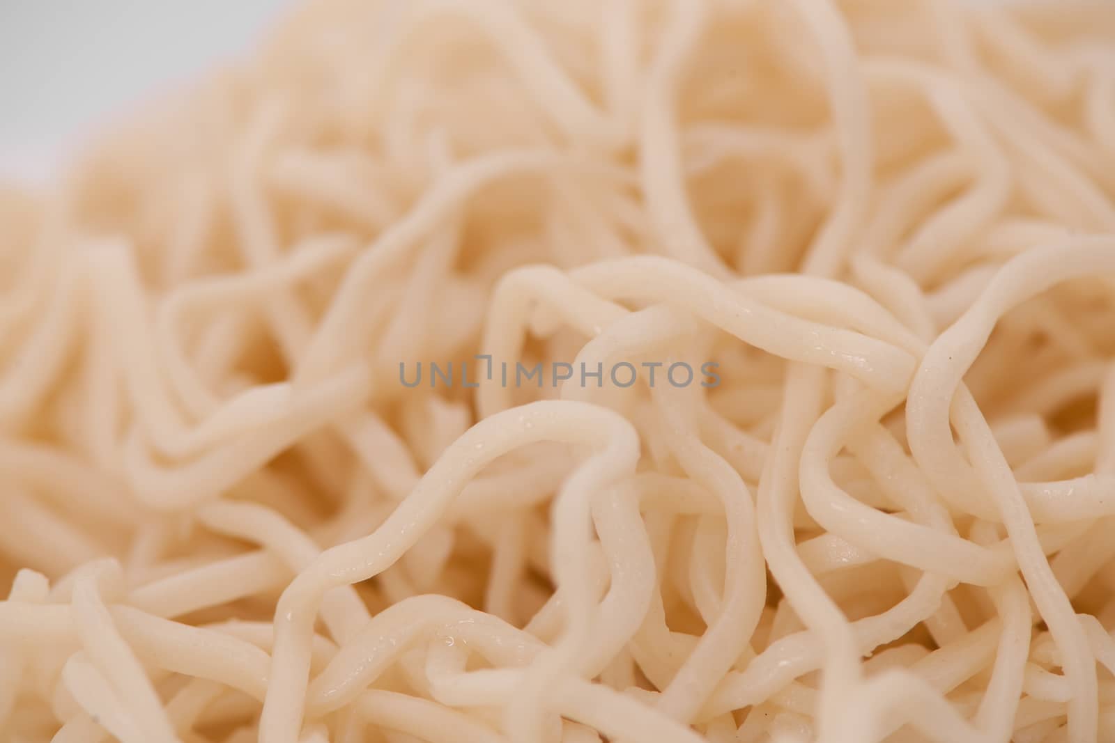 noodles close up on a light background