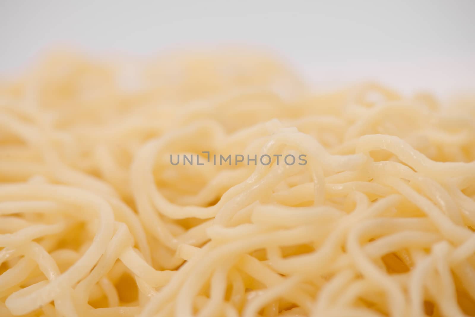 noodles close up on a light background