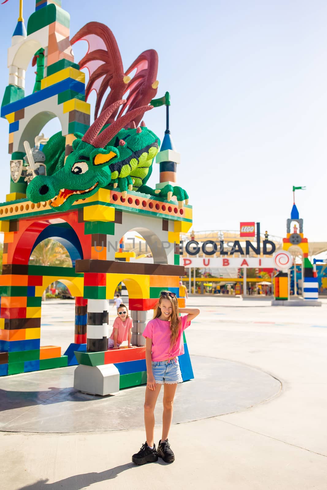 Dubai Legoland at Dubai Parks and Resorts,Dubai, United Arab Emirates by travnikovstudio