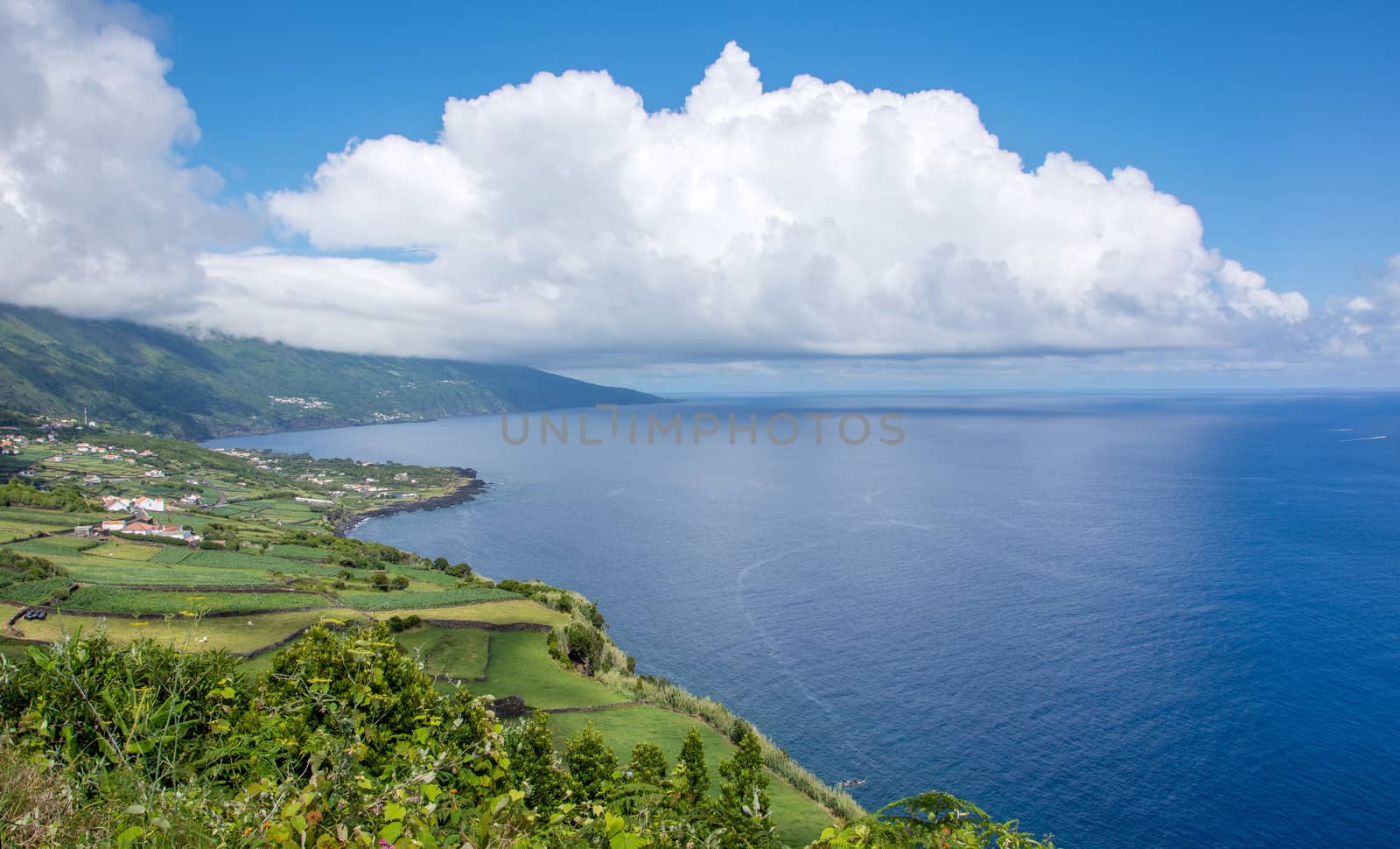 Walk on the Azores archipelago. Discovery of the island of Pico, Azores. Portugal. , Azores. Portugal. madalena