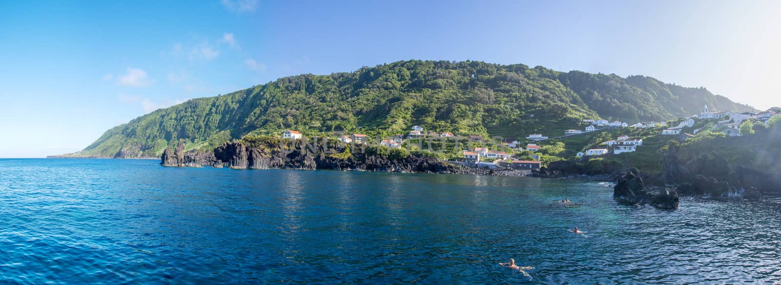 Walk on the Azores archipelago. Discovery of the island of sao jorge, Azores. Portugal. , Azores. Velas by shovag