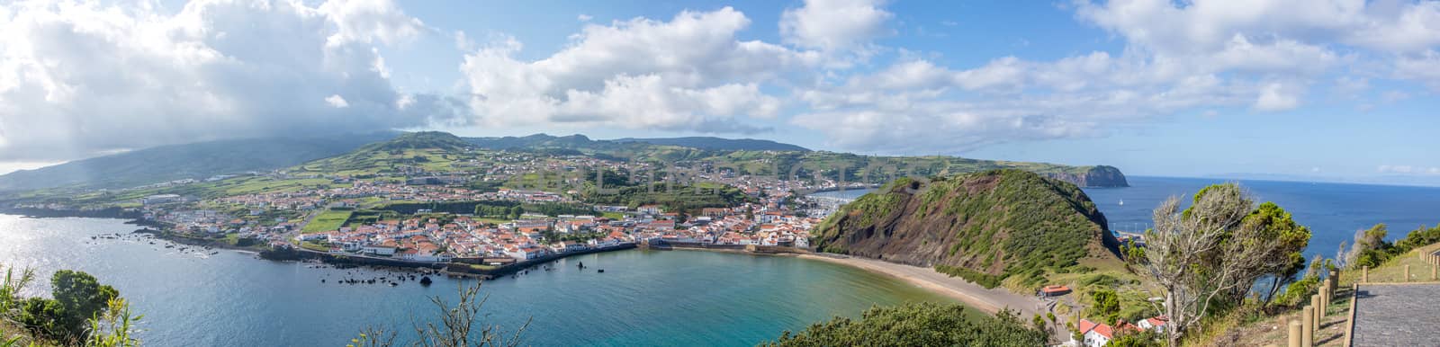 Walk on the Azores archipelago. Discovery of the island of Faial, Azores. Portugal , Azores. Portugal, horta.