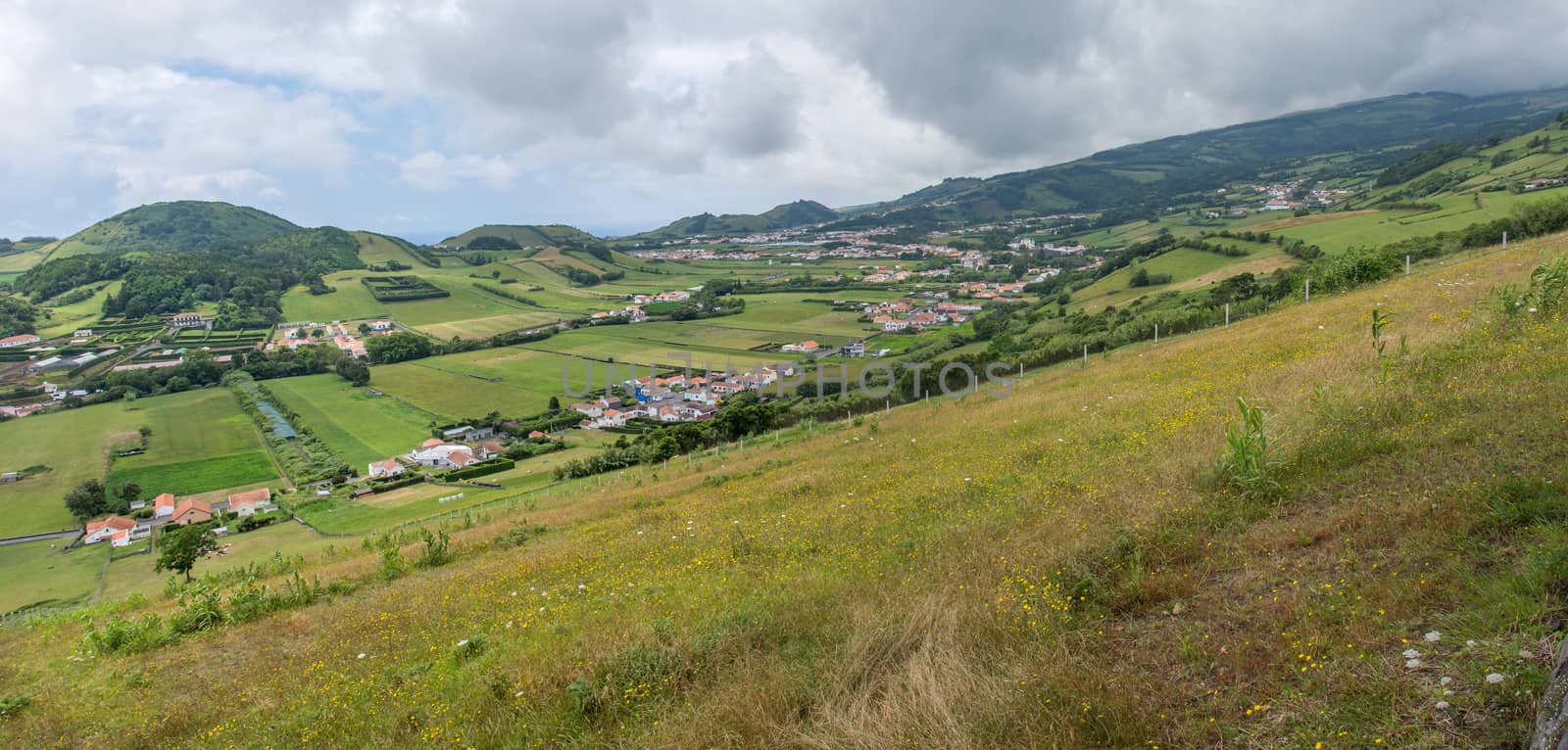 Walk on the Azores archipelago. Discovery of the island of Faial, Azores. Portugal, Azores. Horta by shovag