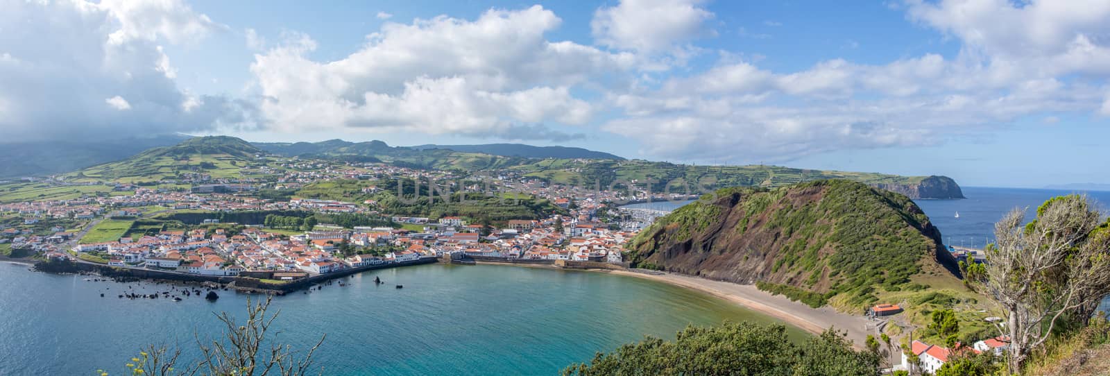 Walk on the Azores archipelago. Discovery of the island of Faial, Azores. Portugal , Azores. Portugal, horta.