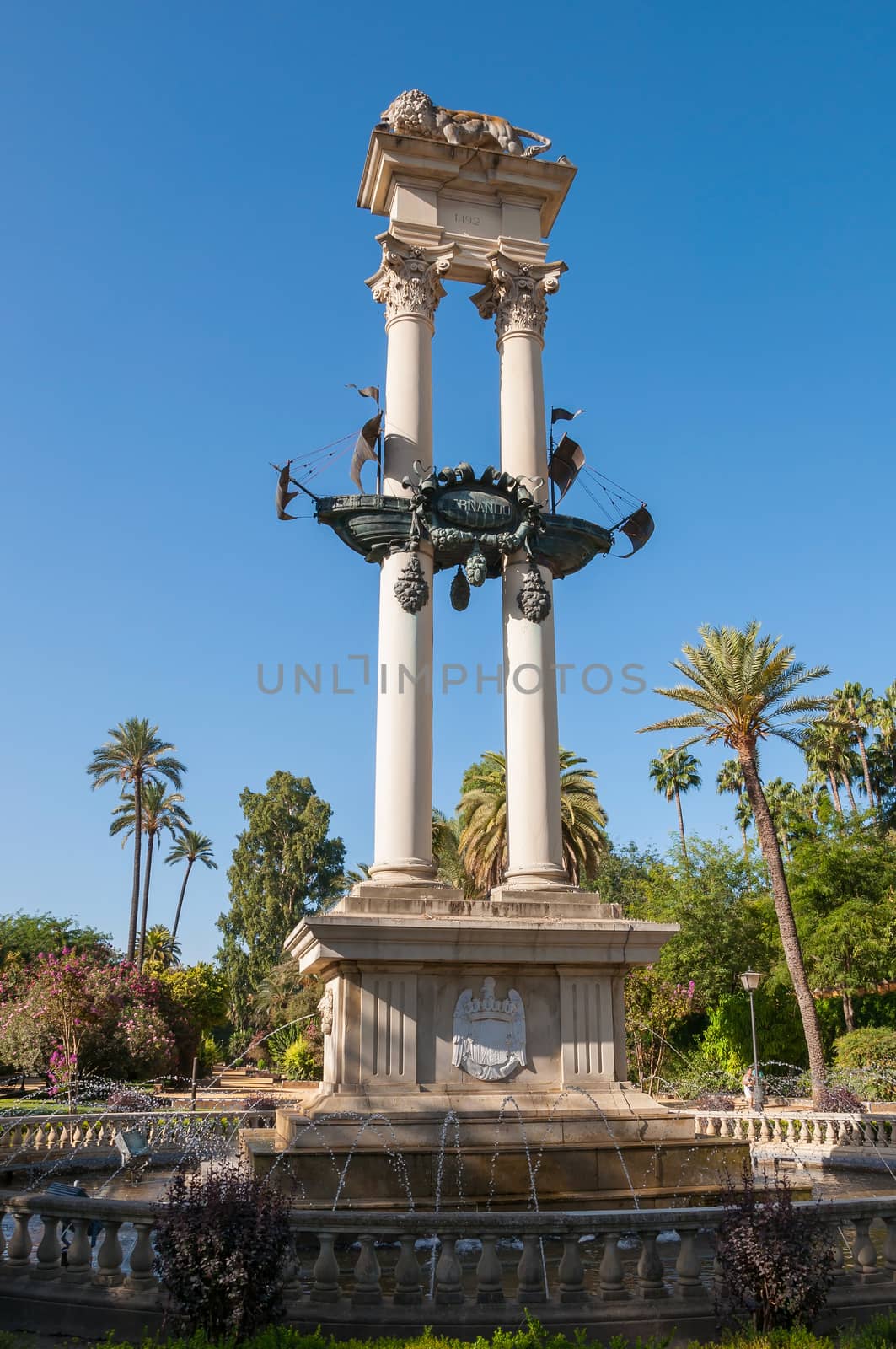 Columbus Monument in Seville, Spain by mkos83