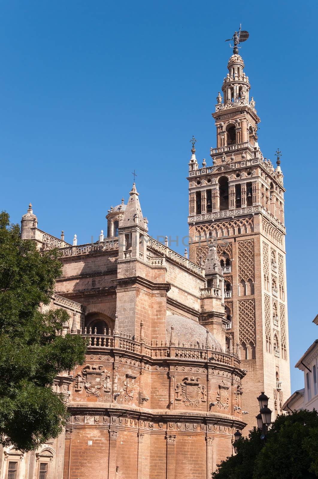 Giralda Tower of the Seville Cathedral by mkos83