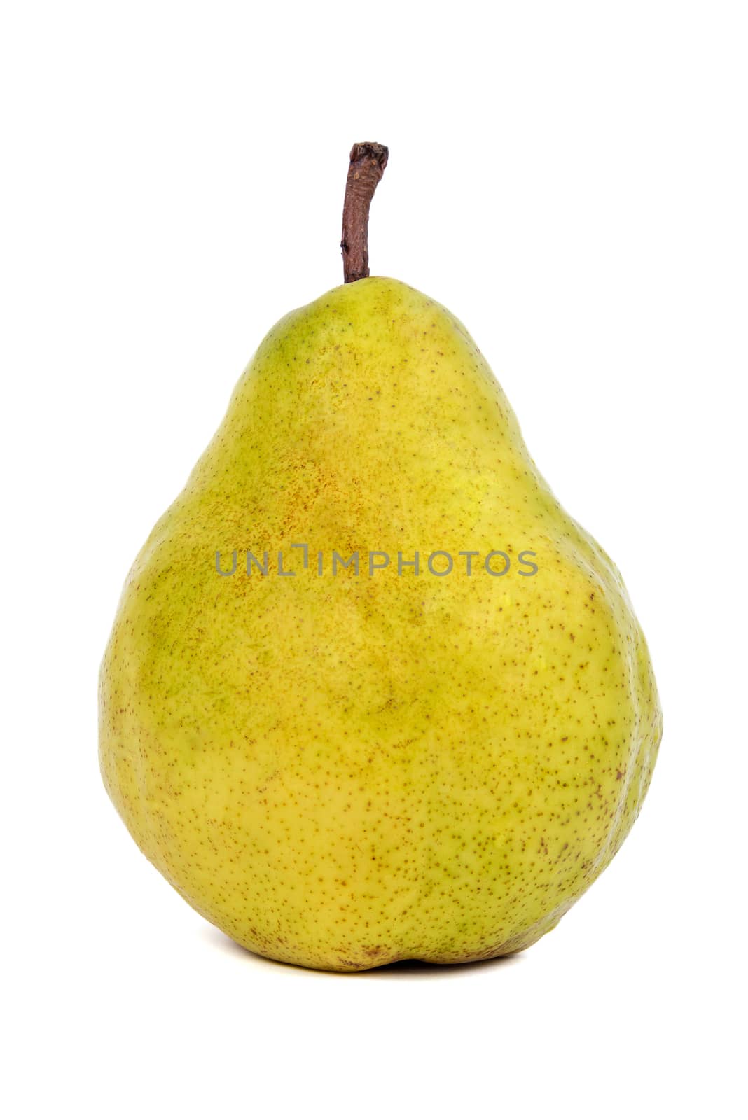 Fresh pear on white background by mkos83