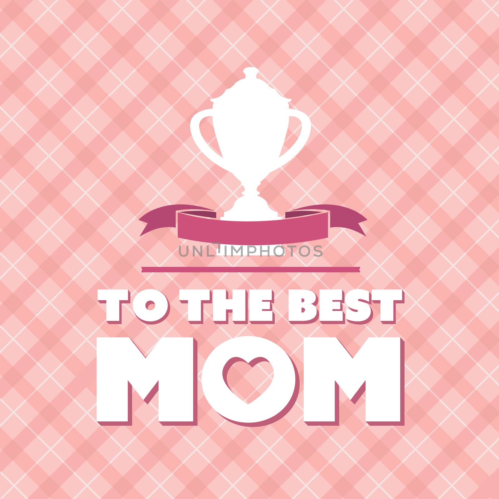 Digitally generated Happy mothers day vector