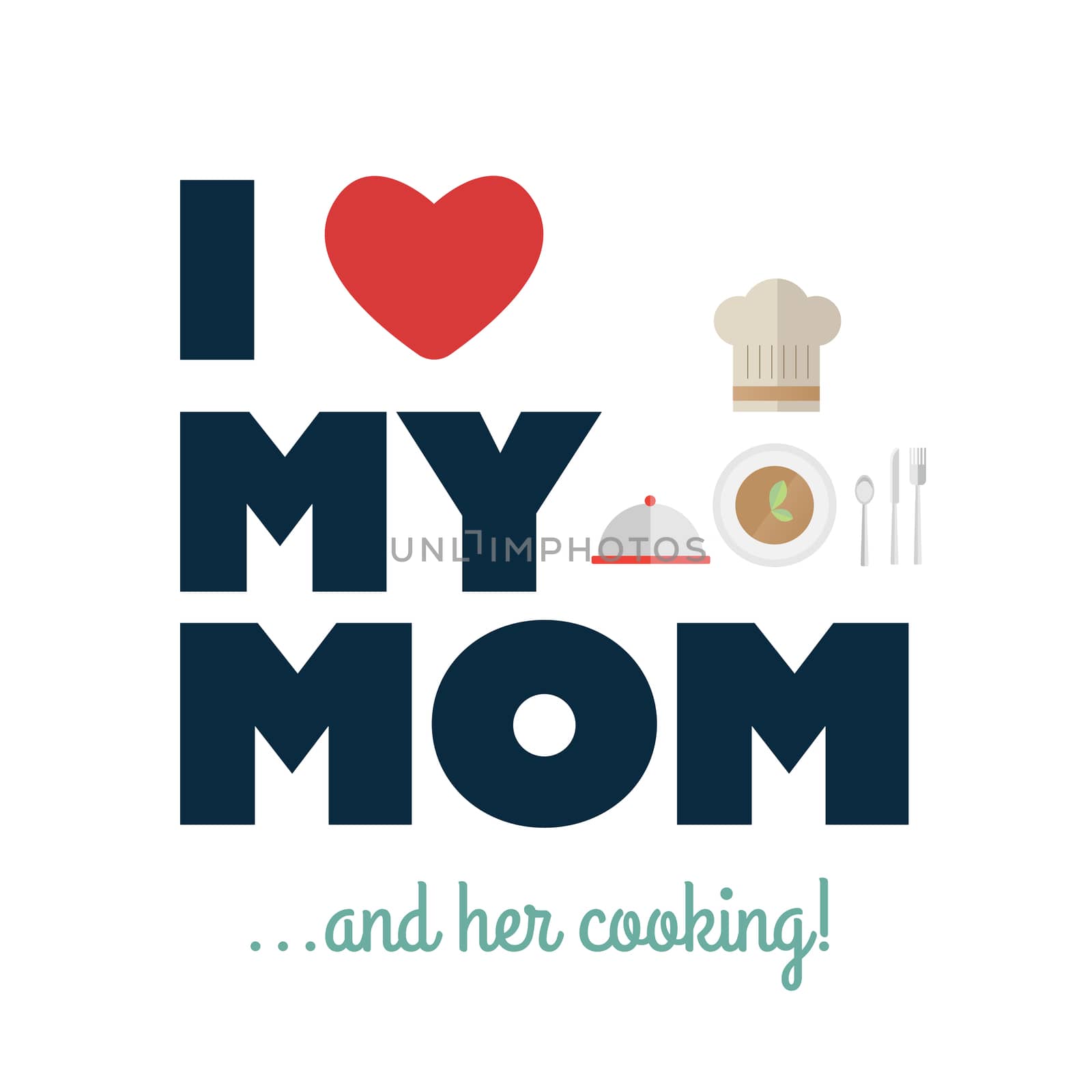 Digitally generated Happy mothers day vector