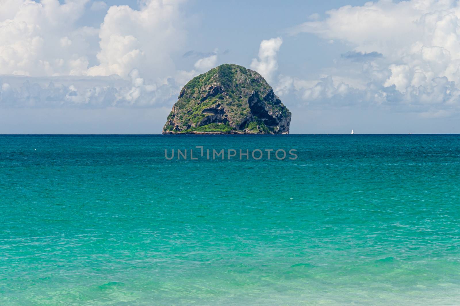Rocher du Diamant (Diamond rock) in Martinique by mbruxelle