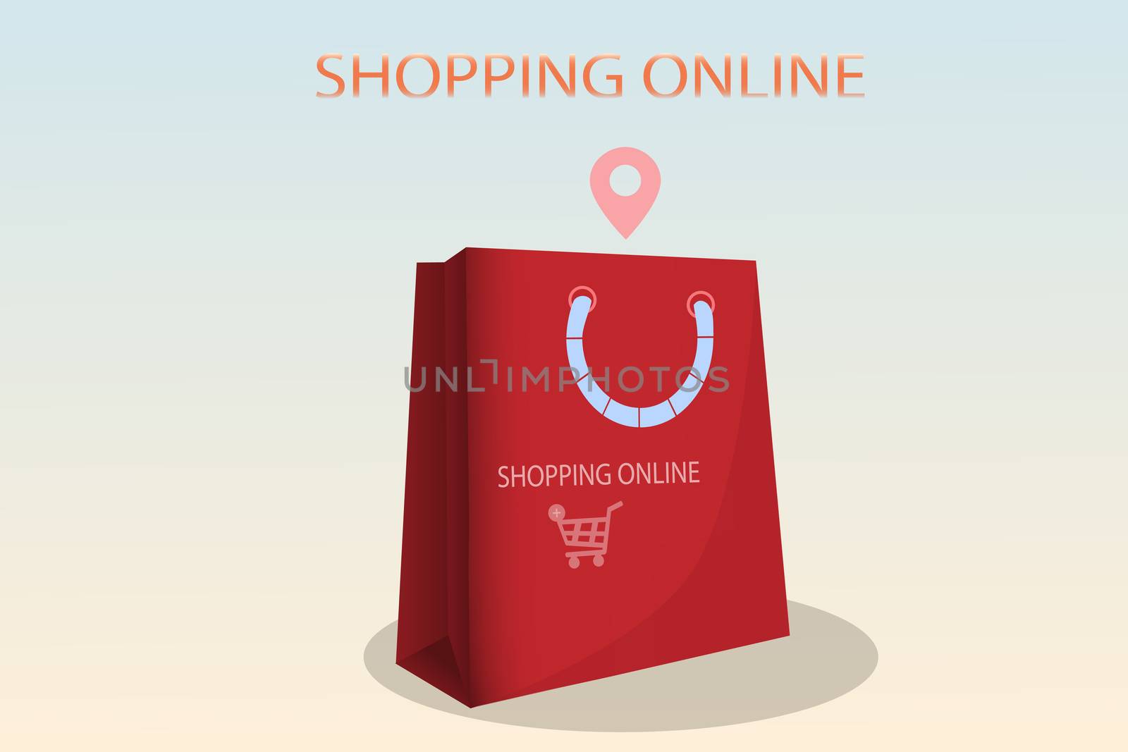 Shopping online and mobile shop concept idea by Chatchy4406