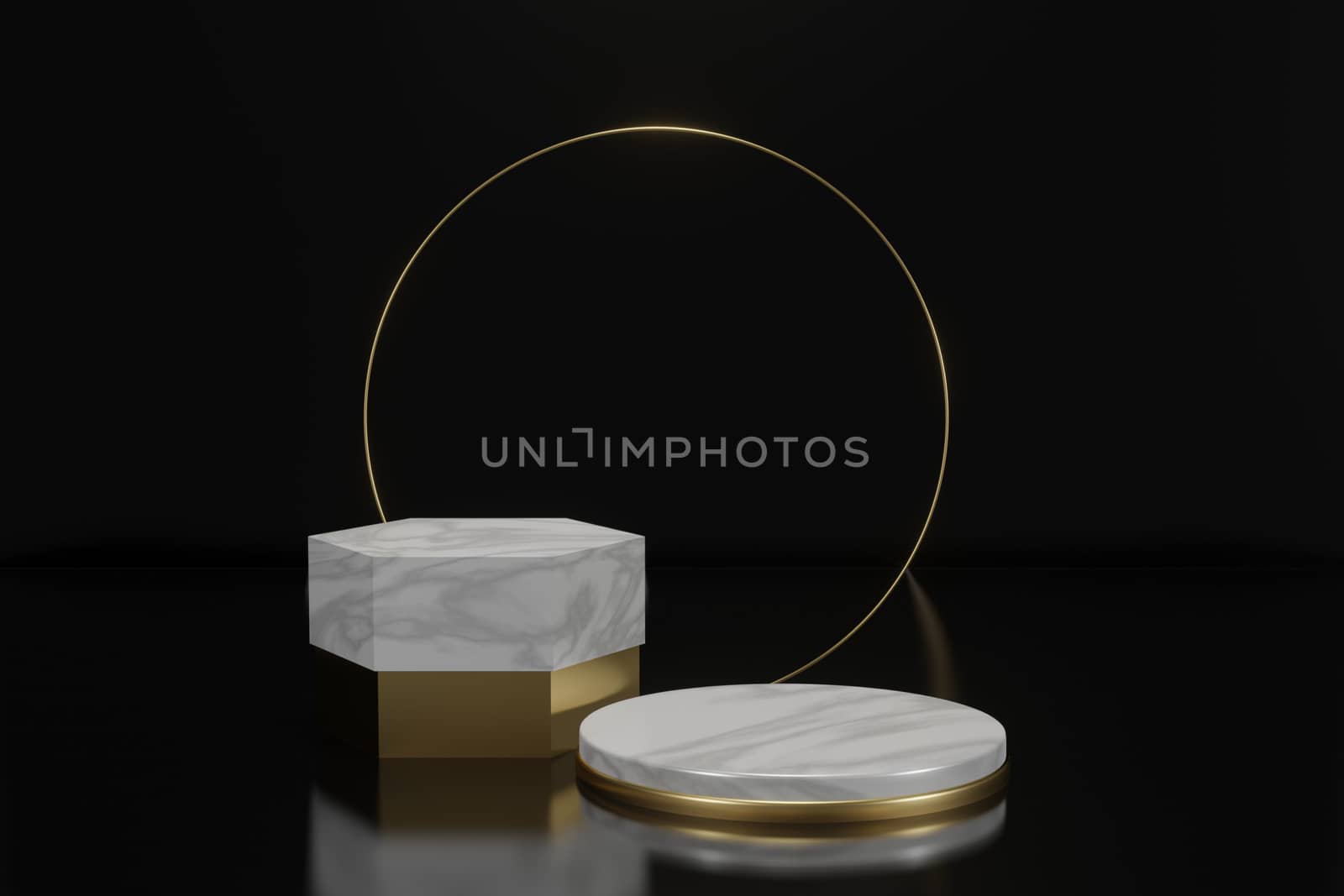 Mock up background/backdrop in minimal illustration design style for product placement/product sale promotion- marble textured background backdrop style design in 3D illustration or 3D rendering by bkneung