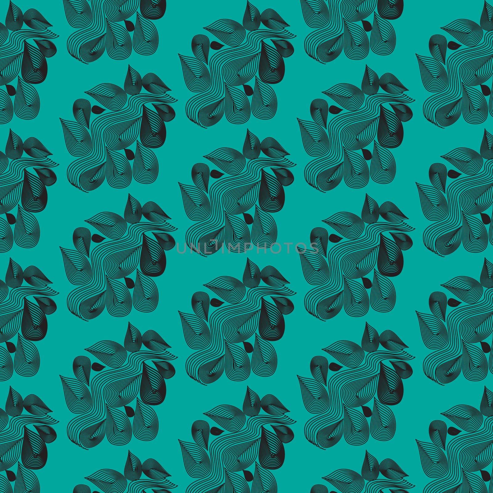 Vector abstract background in eps, black pattern