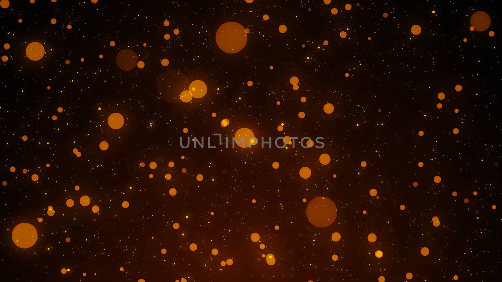 Abstract retro 1920 style vintage background of flickering gold tone particles and light flare