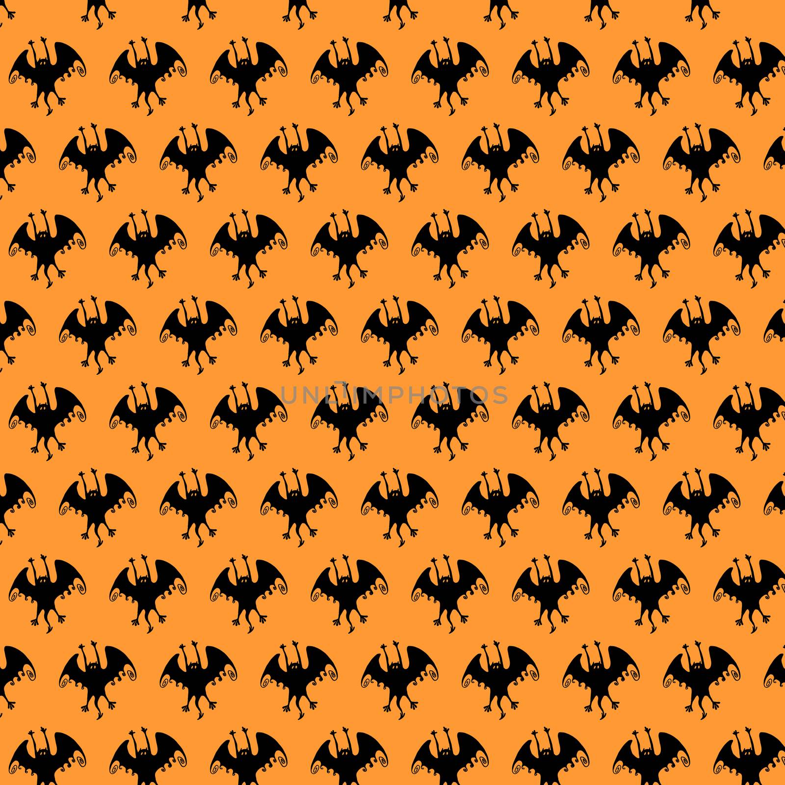 Vector silhouette of bat, flight of a bat in eps with background