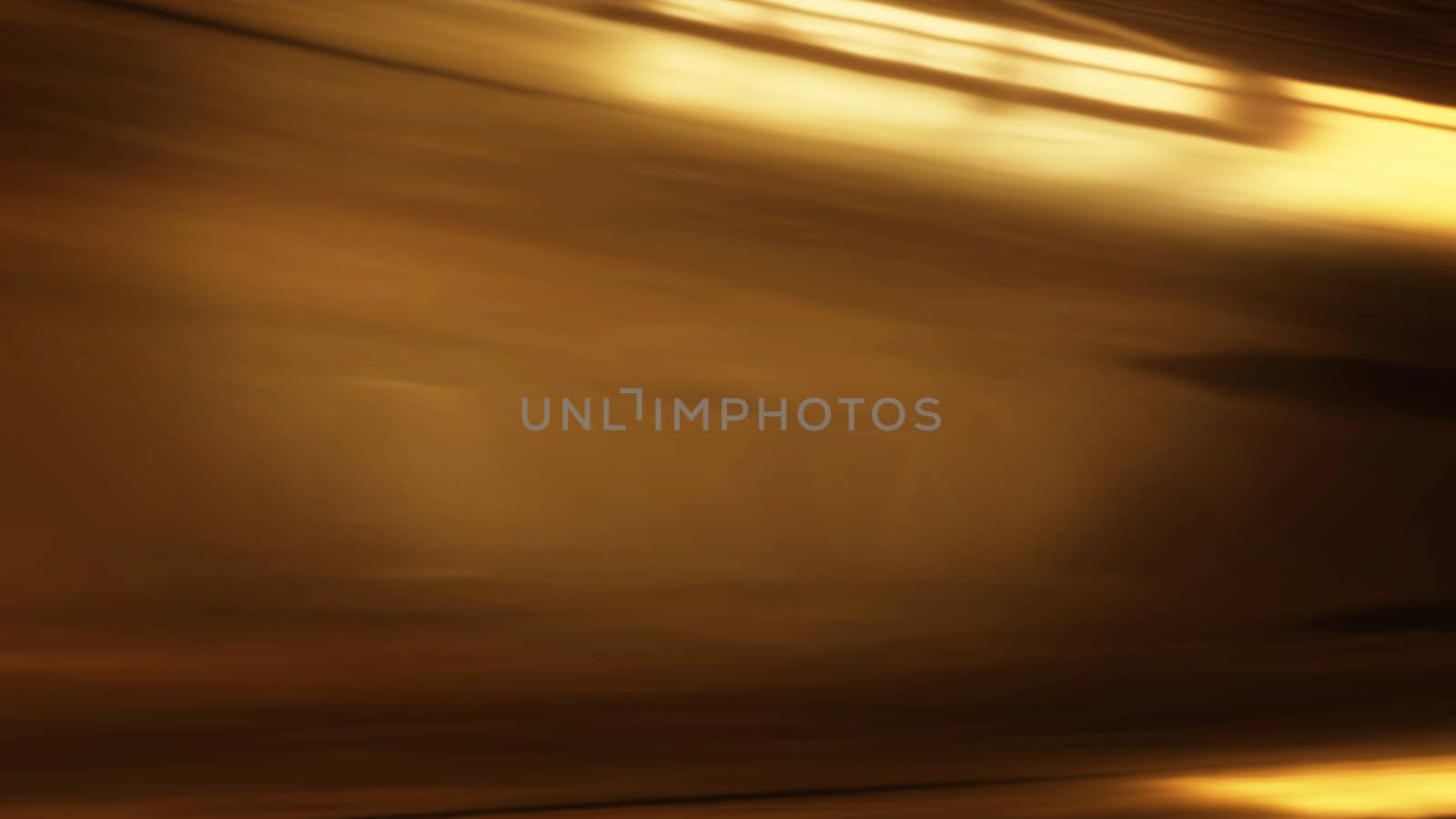 Abstract golden liquid smooth background with waves luxury. 3d illustration by notjungcg