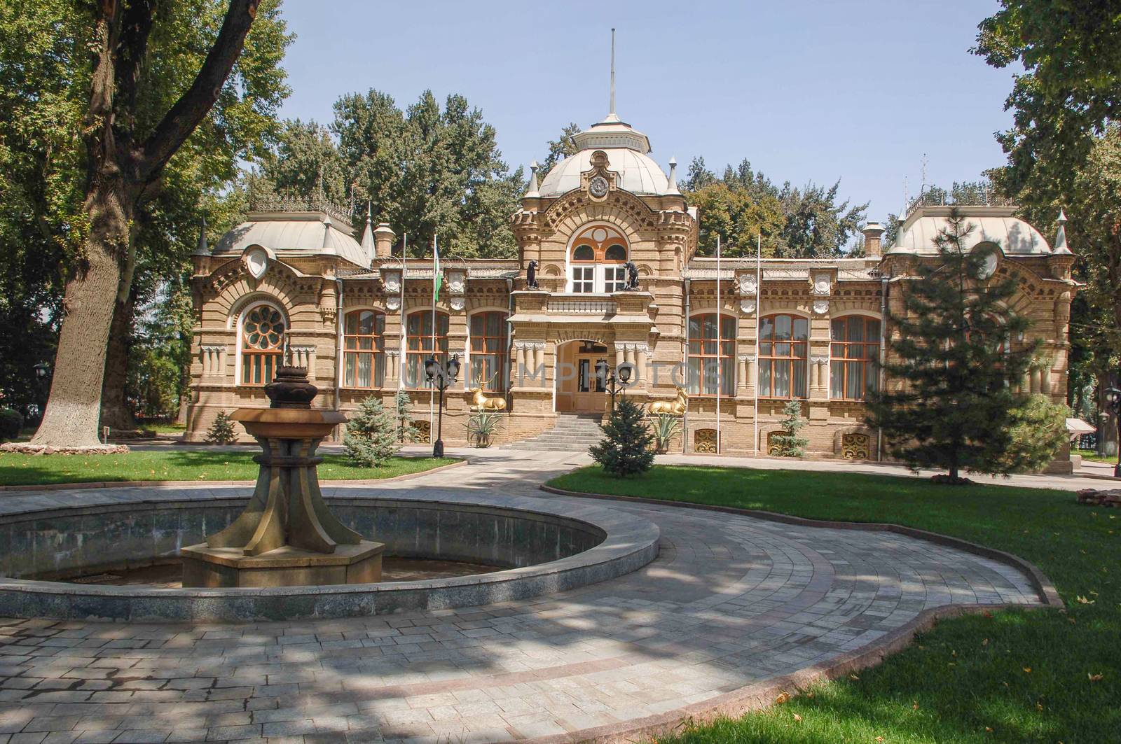 Family residence of Romanov family in Tashkent, Uzbekistan