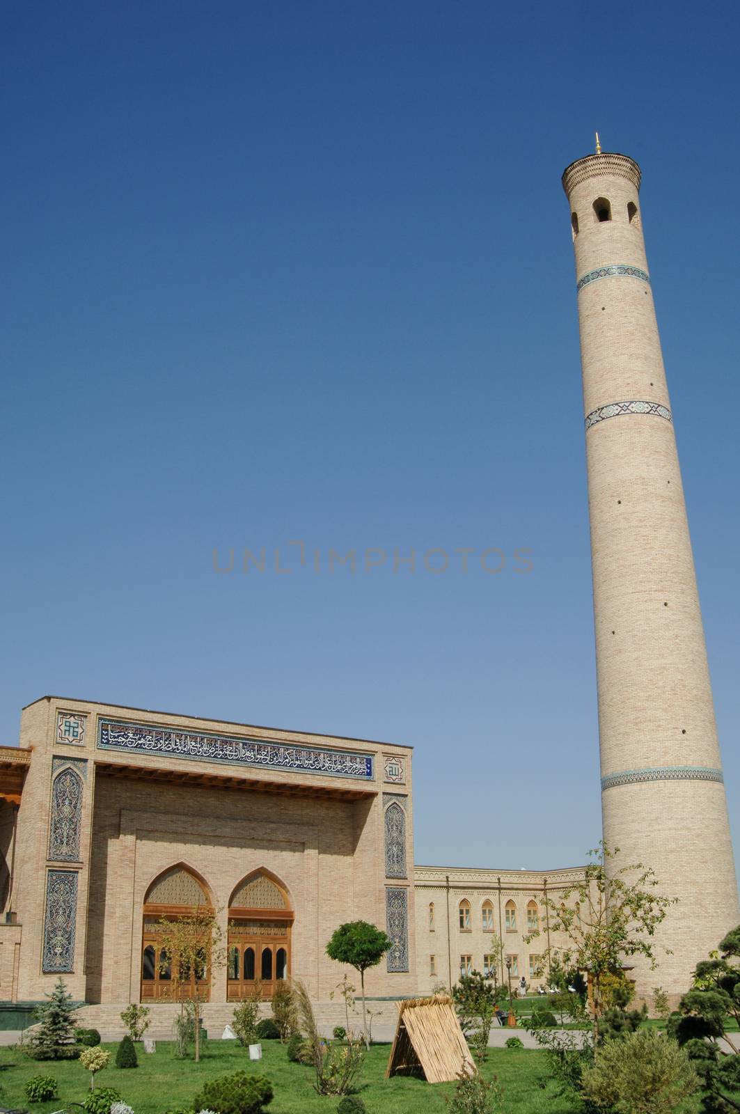 External review of restored architecture of ancient buildings in Tashkent, Uzbekistan