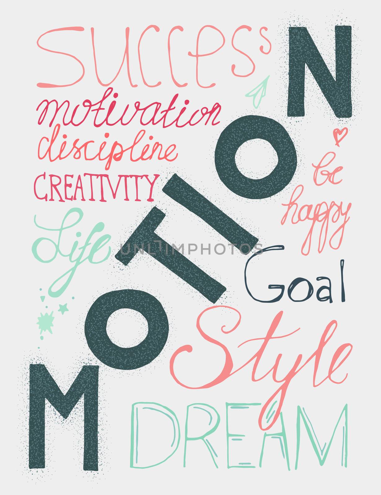 Success lifestyle lettering by barsrsind