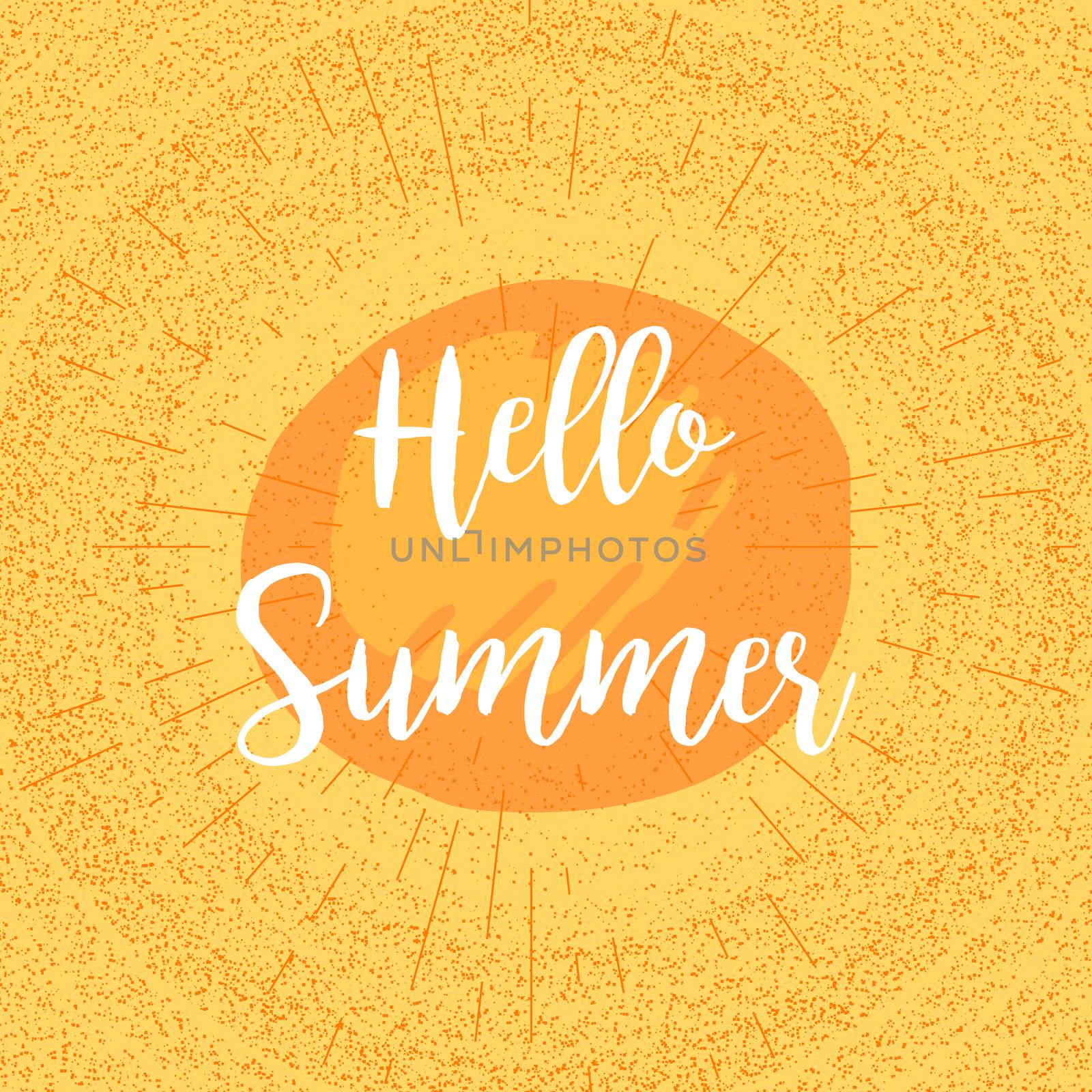 Hello Summer Lettering by barsrsind