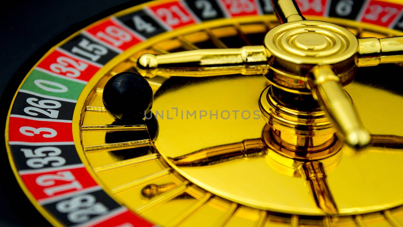 Gambling and night entertainment. Winning at a Vegas casino. Pla by YevgeniySam