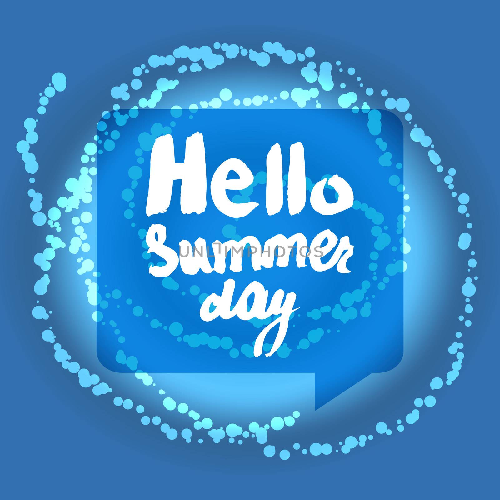 Hello Summer Lettering by barsrsind