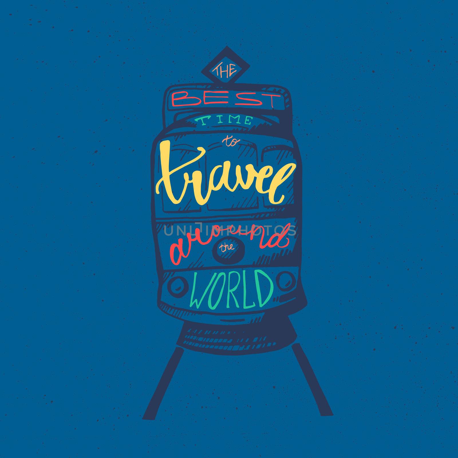 Travel inspirational lettering by barsrsind